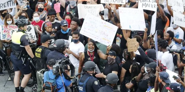 Proteste SUA FOTO EPA-EFE