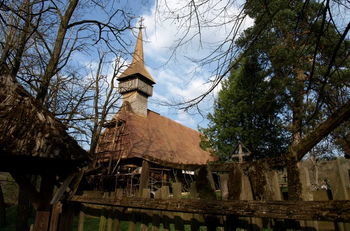 Biserica veche din Breb. Sursa: Wikipedia