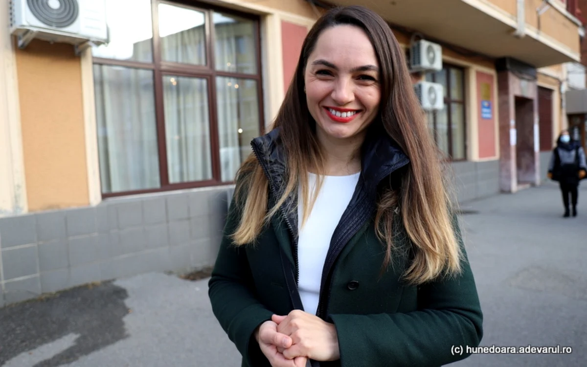 Anamaria Gavrilă, deputat AUR. FOTO: Daniel Guţă. ADEVĂRUL.