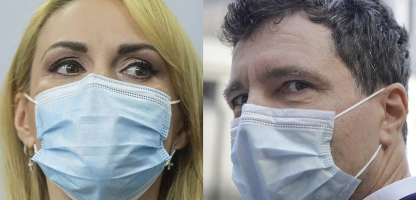 Gabriela Firea şi Nicuşor Dan luptă pentru Bucureşti