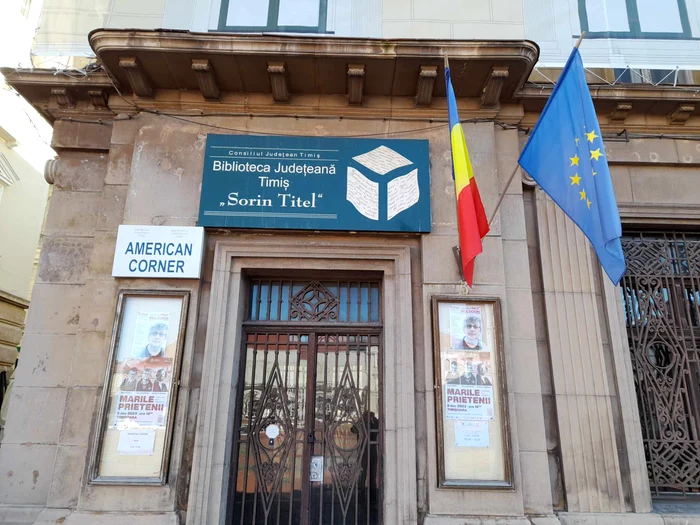 Biblioteca Județeană Timiș FOTO Ștefan Both