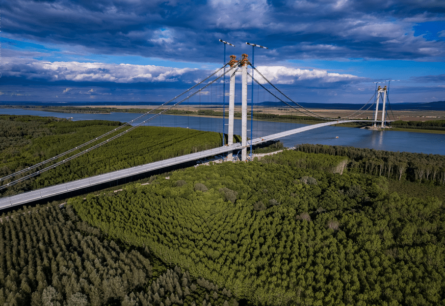 Podul peste Dunăre de la Brăila, premiat de o prestigioasă asociație a constructorilor, pentru soluțiile tehnice de vârf