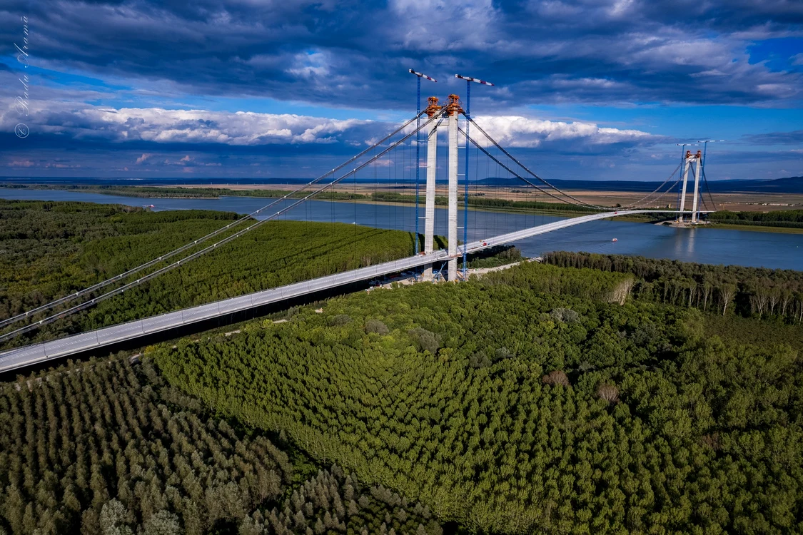 Podul de peste Dunăre de la Brăila, Foto: Radu Aramă