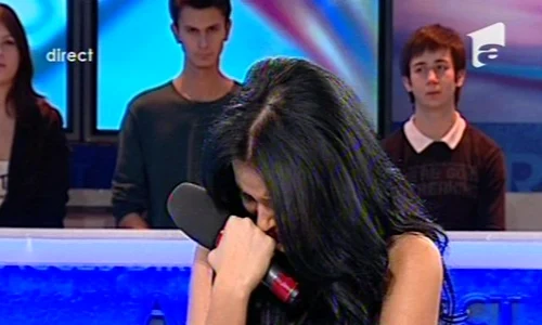 Daniela Crudu a plâns la emisiunea Acces Direct (Foto: captură video Antena 1) jpeg