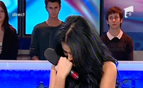 Daniela Crudu a plâns la emisiunea Acces Direct (Foto: captură video Antena 1)