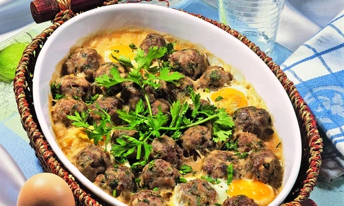 chiftele gratinate jpeg