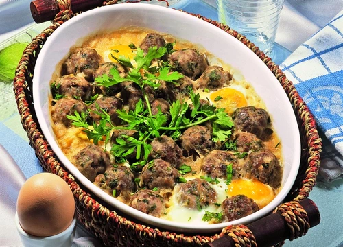 chiftele gratinate jpeg