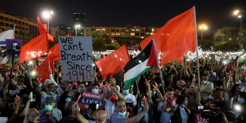 Proteste Tel Aviv faţă de anexarea Cisiordaniei FOTO EPA-EFE