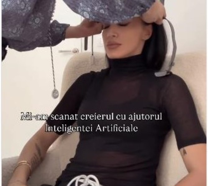 Adelina Pestrițu spune că și-a analizat creierul cu ajutorul AI. „Ce am descoperit prin aceasta scanare”