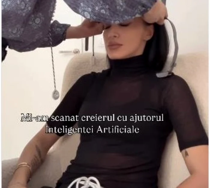 Vedeta a aflat că are un somn deficitar. Foto: captură video TikTok Adelina Pestriţu