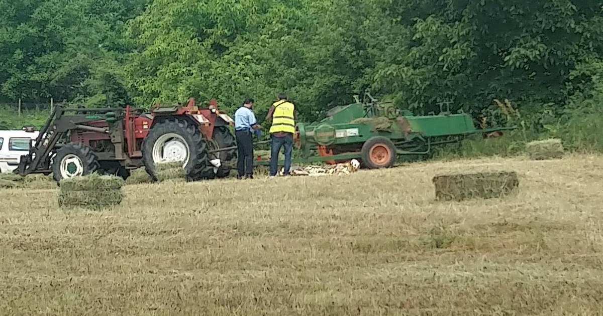Un bărbat a murit prins în balotieră, amintind de povestirile lui Moromete.