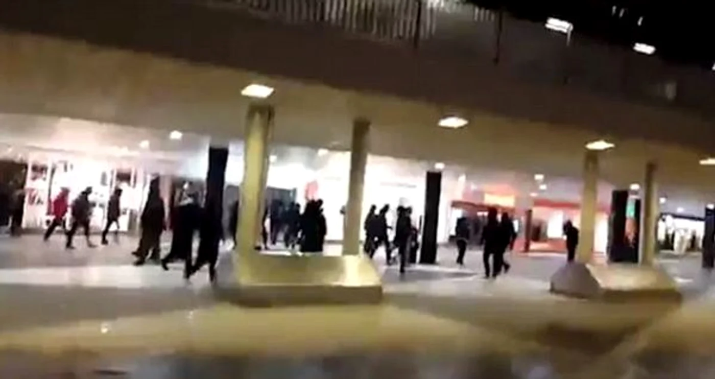 
    Aproximativ 50 de bărbați au luat la bătaie mai mulți refugiați minori, într-o gară suedezăFoto: captură video  