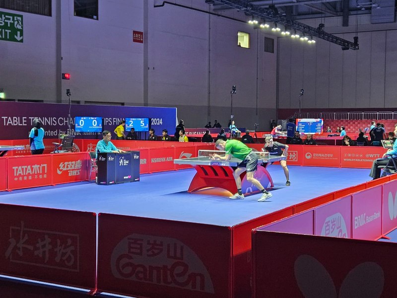 Echipa masculină de tenis de masă a României, învinsă de Portugalia la Mondialele din Coreea de Sud