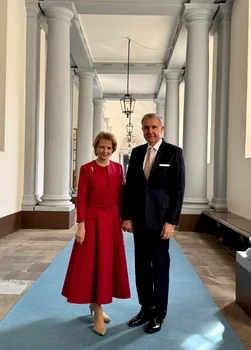 Majestatea Sa Margareta și Principele Radu la aniversarea Regelui Carl Gustaf al Suediei. FOTO: Casa Majestății Sale