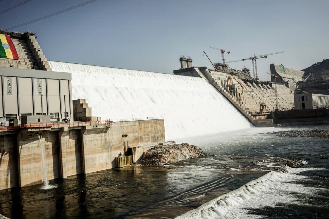 GERD, Marele baraj etiopian al renașterii Foto AFP