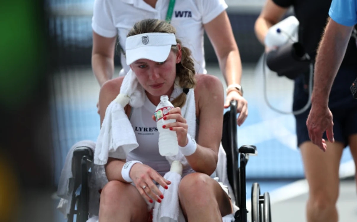 Ekaterina Alexandrova a avut nevoie de îngrijiri medicale Foto/Getty
