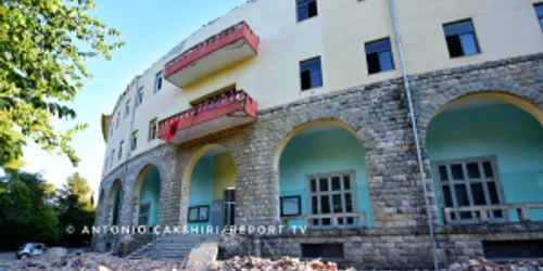 Cutremur Albania FOTO Twitter