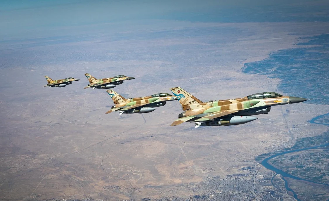 Piloții israelieni ating un ritm record de atacuri asupra Iranului FOTO: Israel Defense Forces
