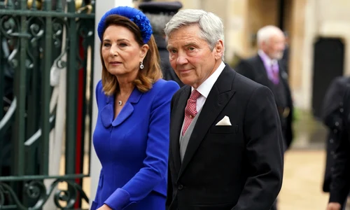 Carole Middleton, Michael Middleton la Incoronare   GettyImages 1252743671 jpg