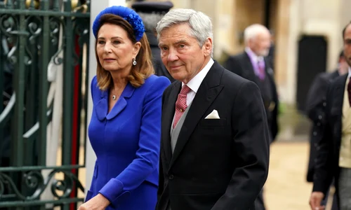 Carole Middleton, Michael Middleton la Incoronare   GettyImages 1252743671 jpg