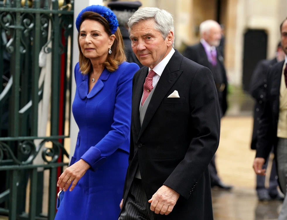 Carole Middleton, Michael Middleton la Incoronare   GettyImages 1252743671 jpg