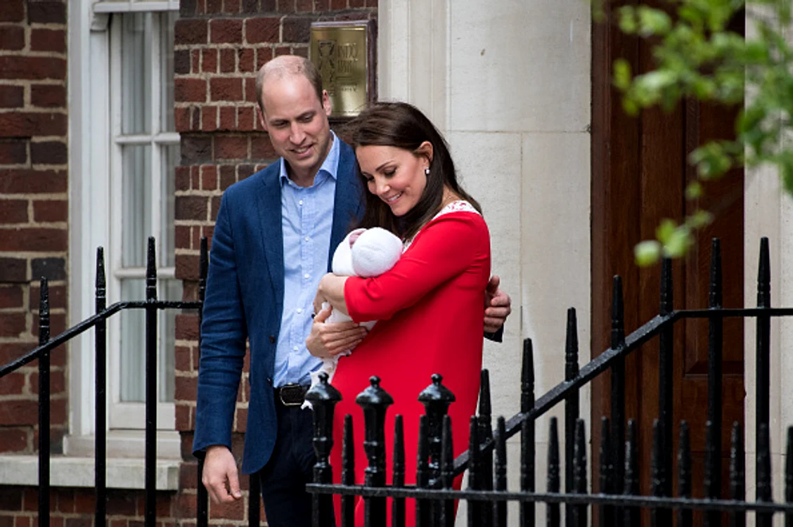 Kate Middleton, după ce i-a dat naștere celui mai nou membru al familiei, Prințul Louis