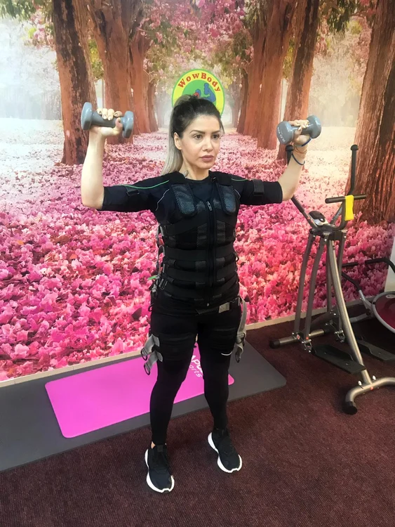 Stela nu a renunțat să facă sport