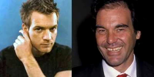 Ewan McGregor şi Oliver Stone. 