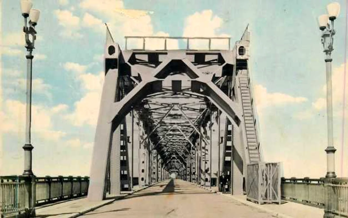 Podului Prieteniei Giurgiu–Ruse a fost inaugurat pe 20 iunie 1954 FOTO Arhivă