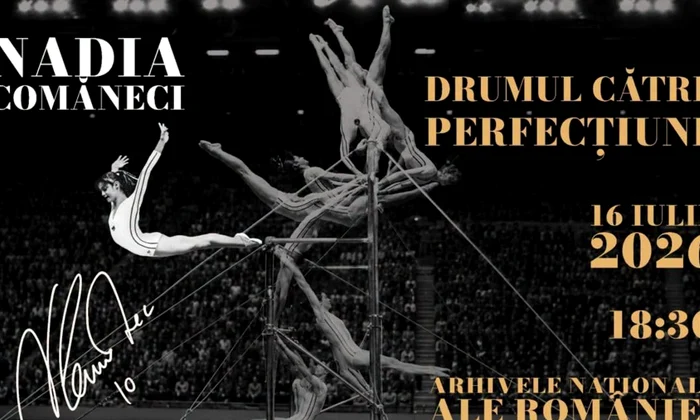 Vernisajul expoziției „Nadia Comăneci – Drumul către perfecțiune”, la Arhivele Naționale ale României