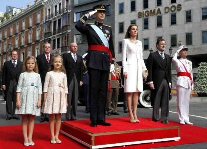 Noua familie conducătoare a Spaniei. FOTO: Getty Images