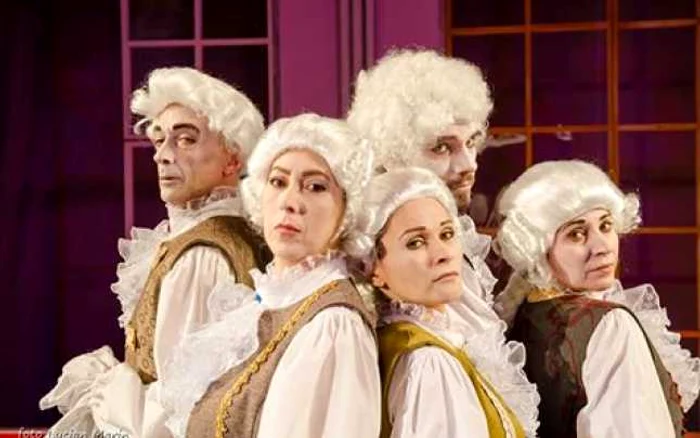 Actorii Teatrului de Păpuşi „Gulliver” Galaţi FOTO Lucian Marin