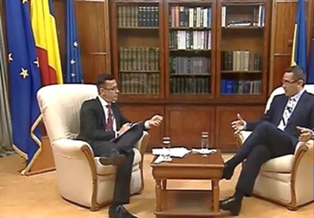 
    Ciutacu, amendat din cauza lui Victor Ponta (Foto: captură video Antena 3)  