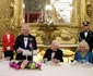Regele Charles și Regina Camilla în timpul dineului de stat din Italia, Profimedia