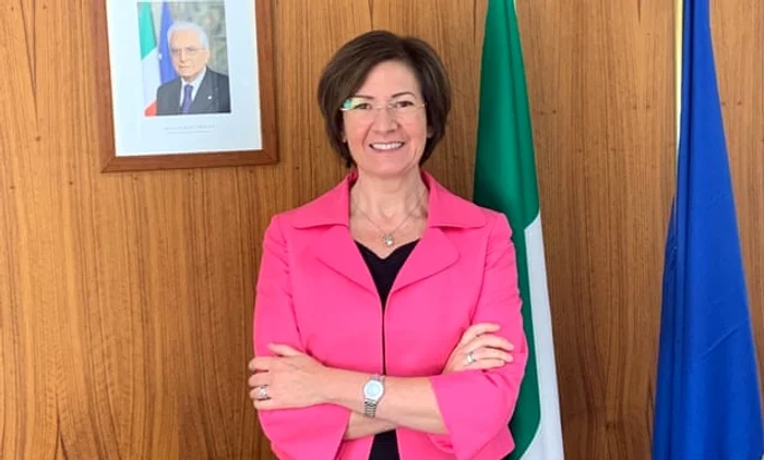 Francesca Tardioli era ambasadoarea Italiei în Australia din 2019 foto: Twitter