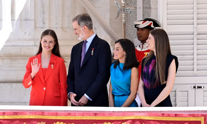 Regele Felipe Letizia Leonor și Sofia GettyImages 2158231472 jpg