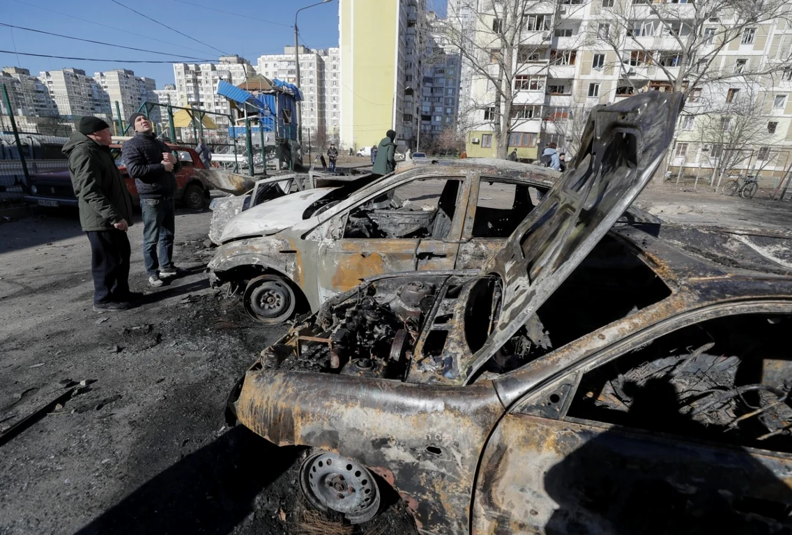 A şasea zi de război în Ucraina.. FOTO EPA-EFE