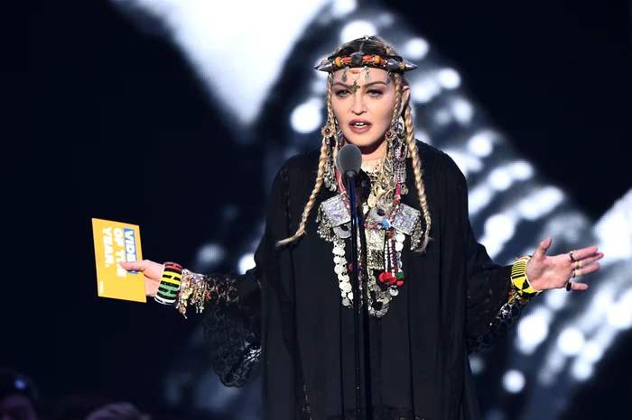 madonna speaks onstage during the 2018 mtv video music news photo 1020400788 1534822525 jpeg