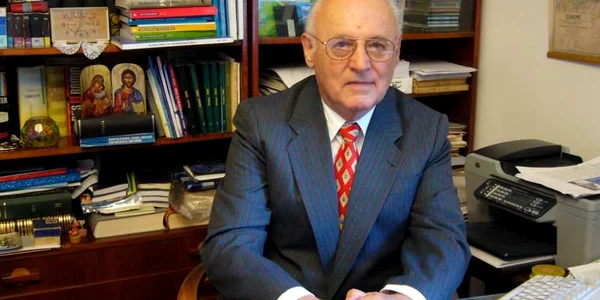 Academicianul Petre T Frangopol din Constanţa Sursă foto Arhivă personală