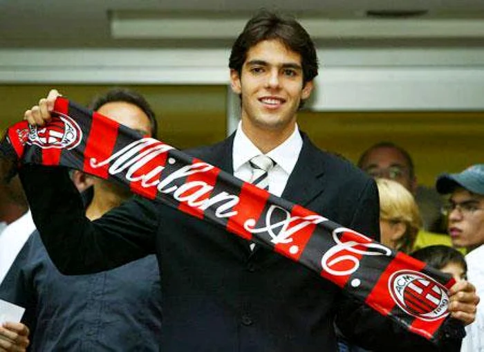 Kakà, pe vremea când evolua la AC Milan FOTO Arhivă personală/Facebook