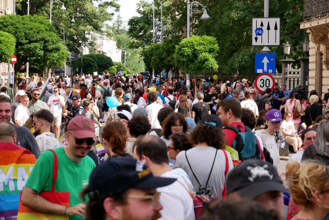 Marșul Pride, marșul bucuriei. FOTO: Adevărul / Norbert Nemeș