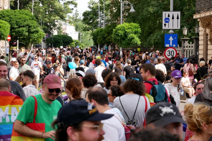 Marșul Pride, marșul bucuriei. FOTO: Adevărul / Norbert Nemeș