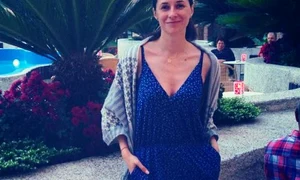 Prezentatoarea TVR s a întors recent dintr o vacanţă exotică jpeg