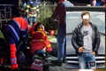 Tânărul care a produs accidentul din Petroșani (medalion). Foto: Observatorul Național. Facebook