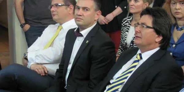 Tristeţe la sediul PNL din Timişoara FOTO Ştefan Both