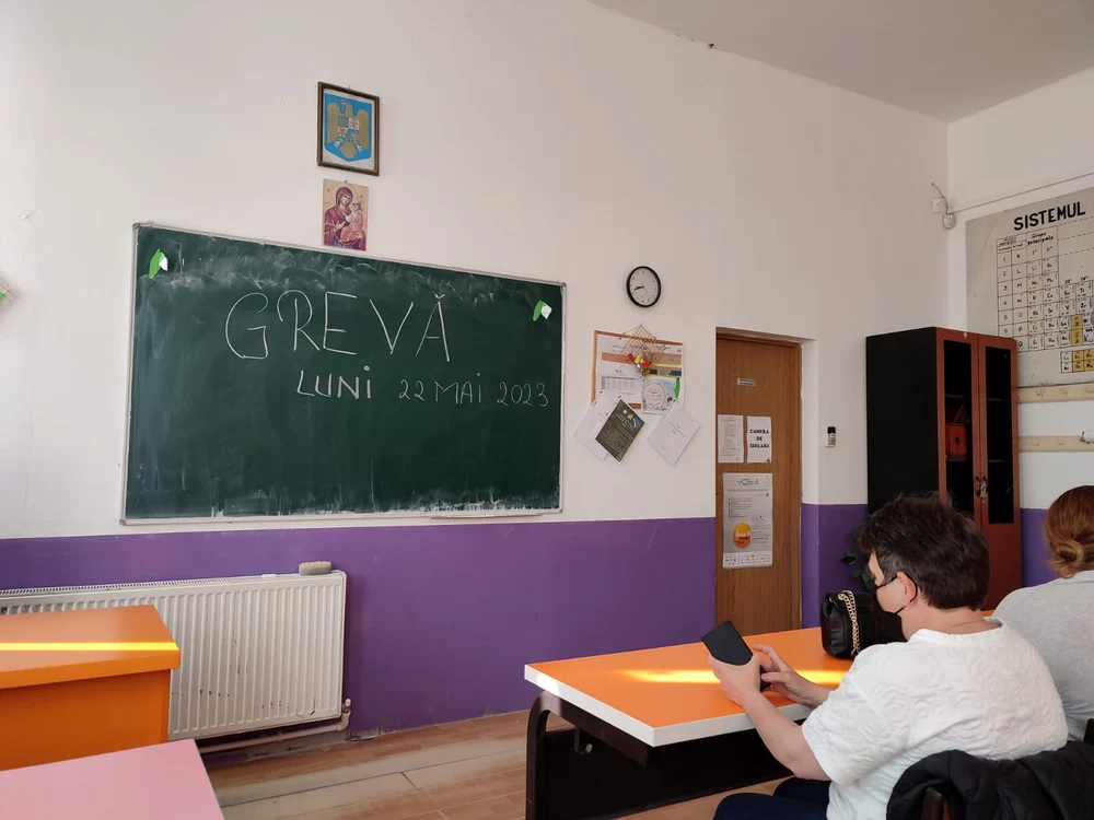 Grevă în învățământ