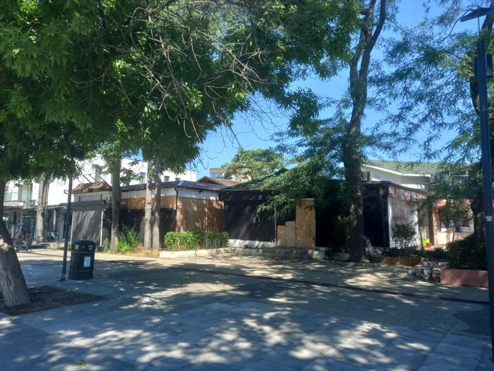 Staţiunea Mamaia este aproape părăsită foto: Mariana Iancu