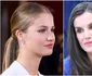 Prințesa Leonor și Regina Letizia împart aceleași bijuterii. FOTO: Profimedia