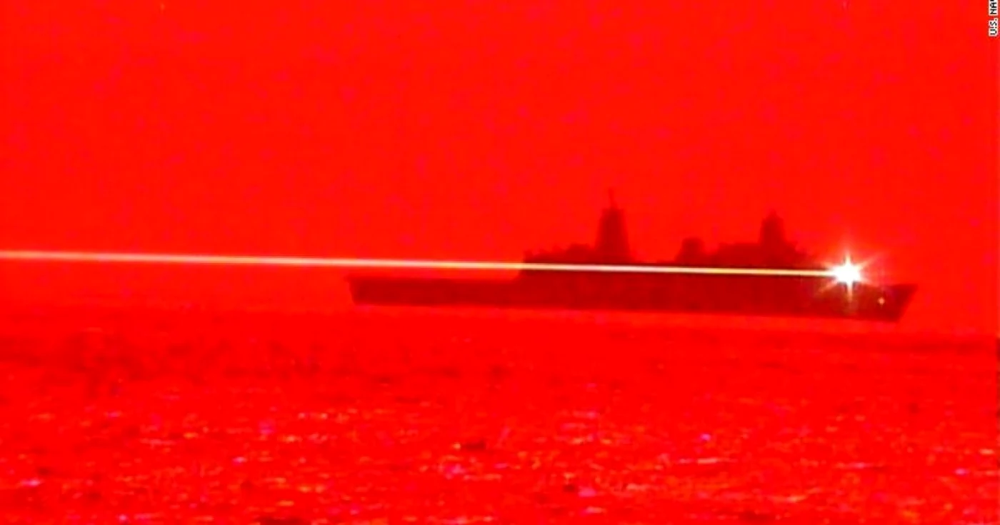 Laser FOTO US Navy