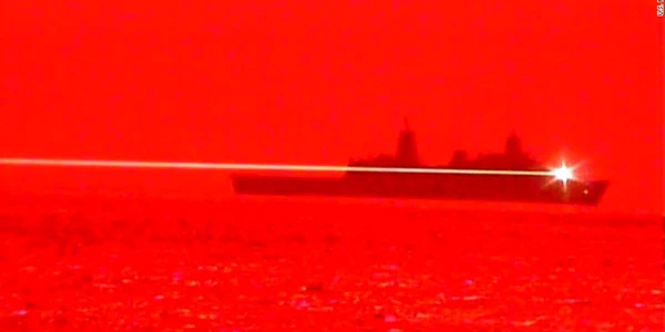 Laser FOTO US Navy